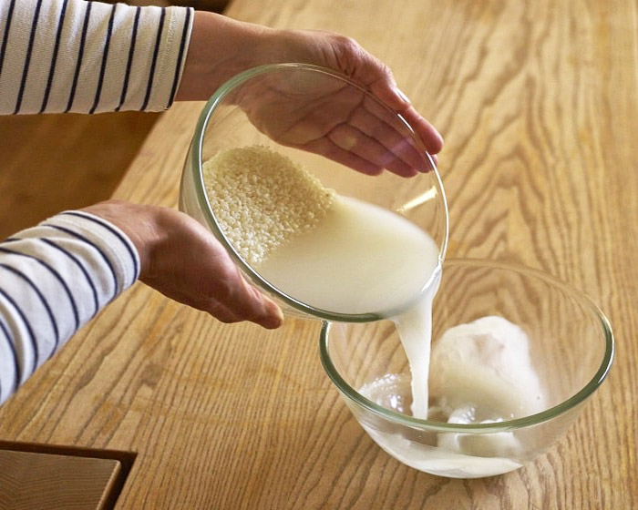 آب کش کردن برنج