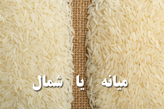 برنج میانه یا برنج شمال